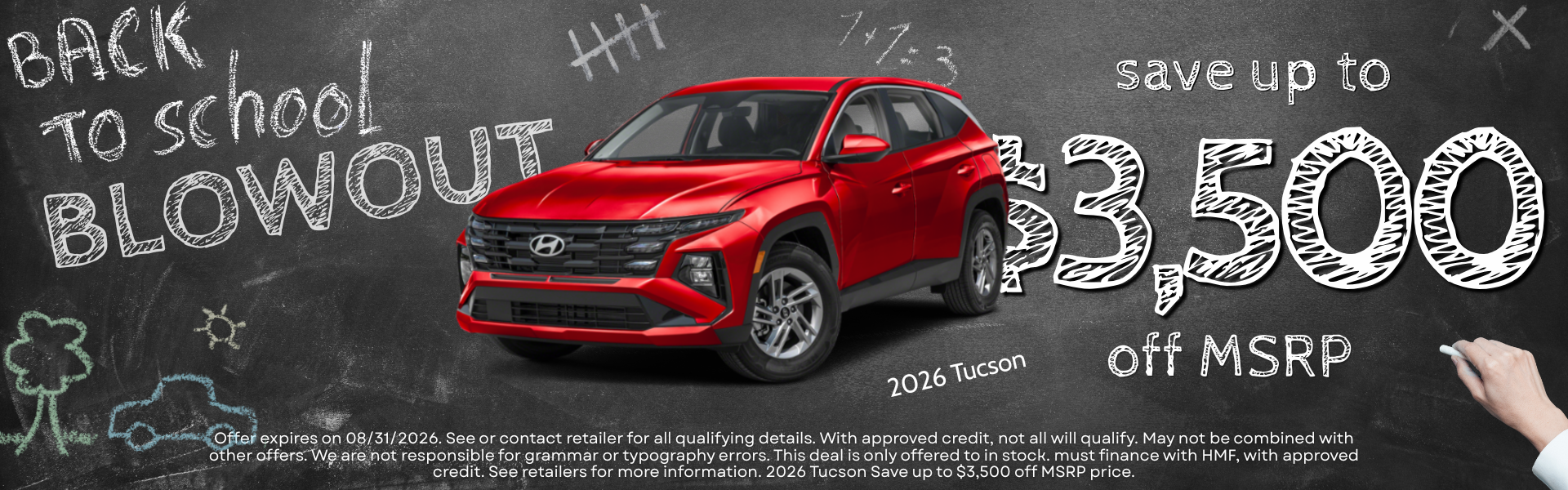 save up to $3,500 off MSRP