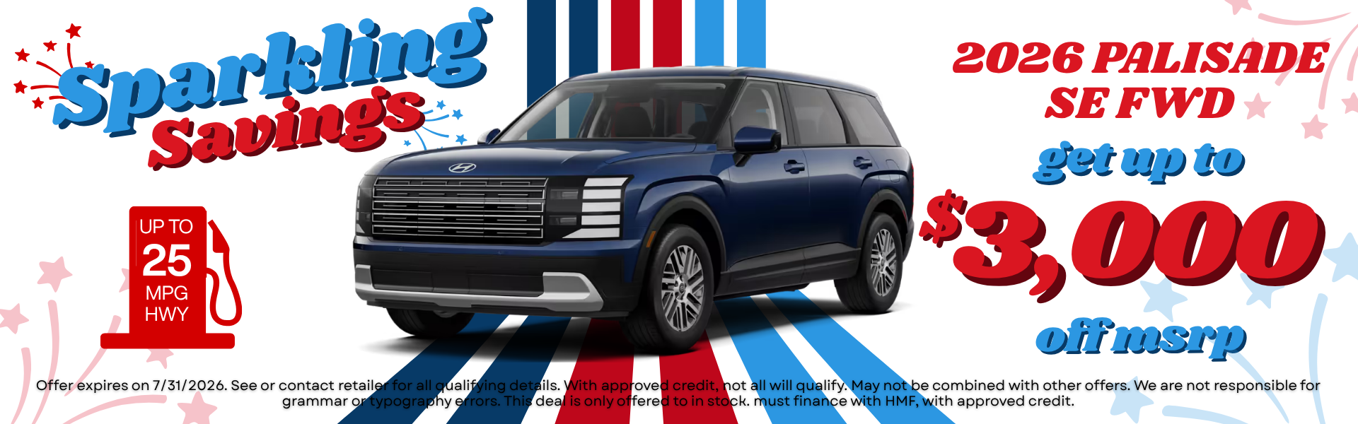 2026 Palisade SE FWD 
